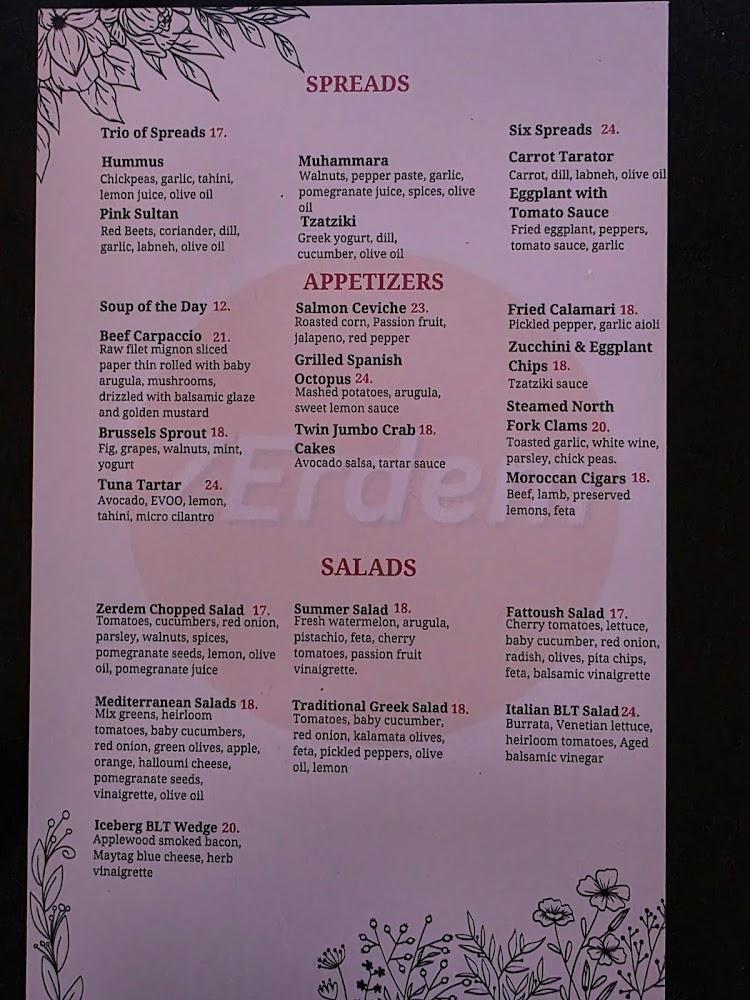 ZErdem Menu image 2