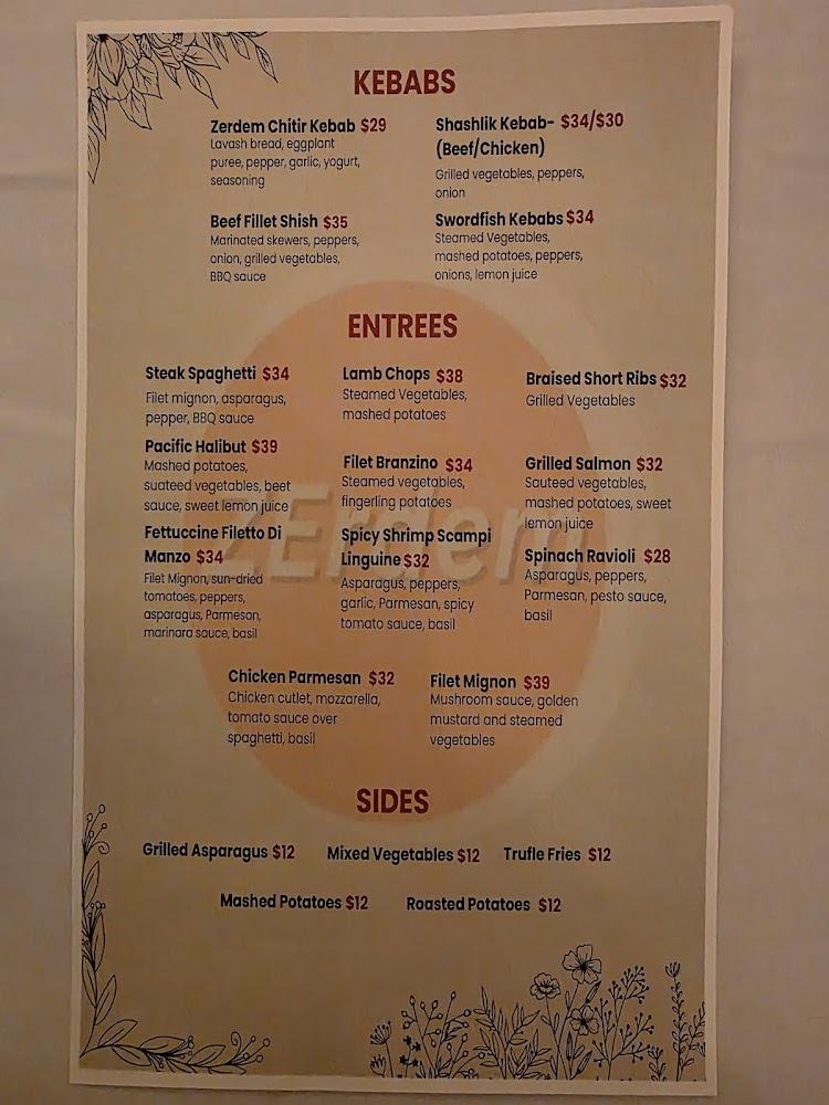ZErdem Menu image 4